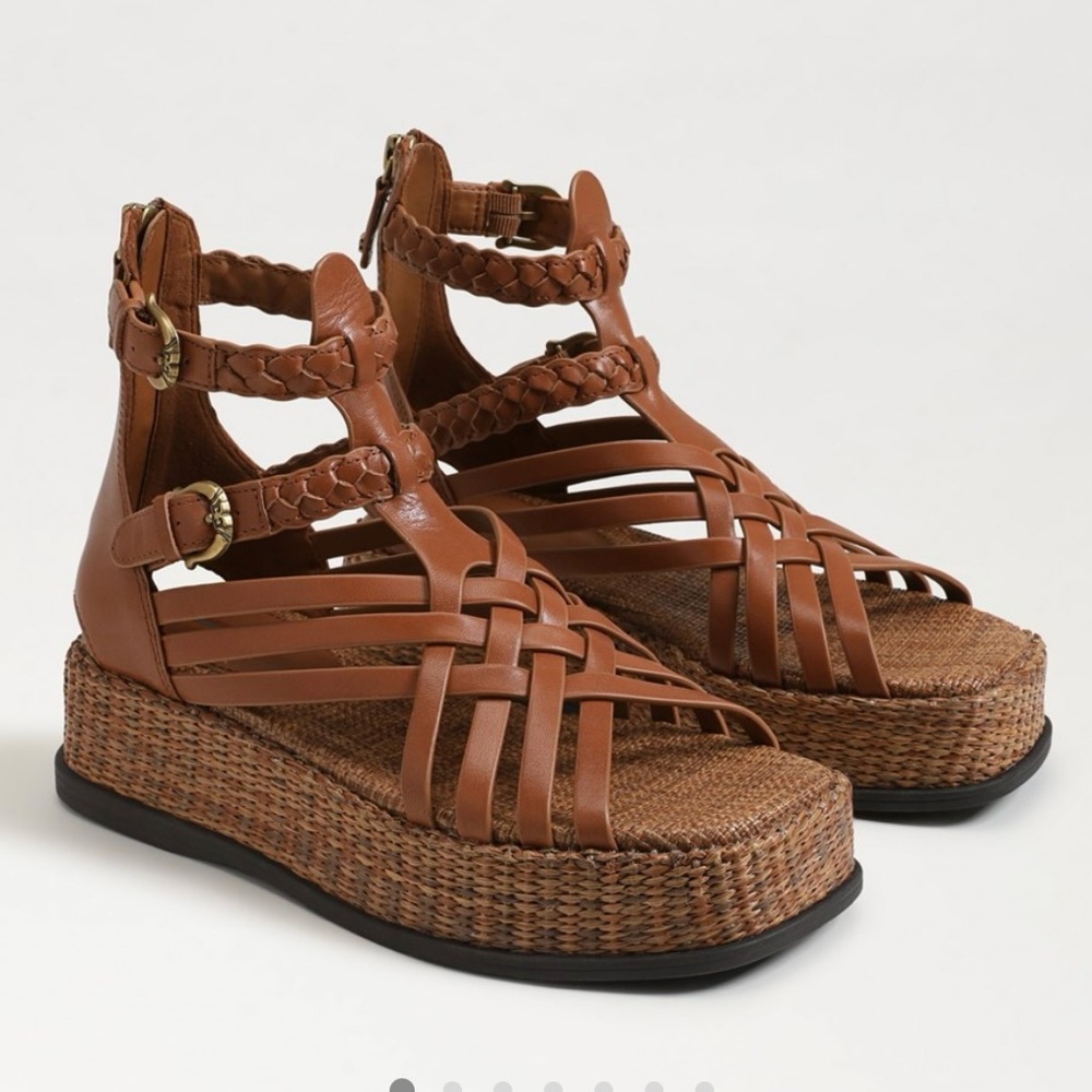 Sam Edelman Nicki Platform Sandals 8.5 New